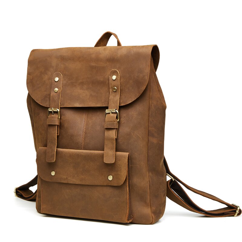 Leather Backpack Supplier - Vintage Style Fashional