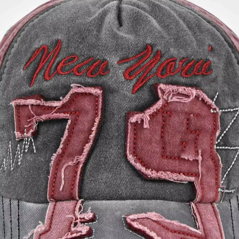 Soft Crown Baseball Cap Supplier - Vintage Unstructured Washed Distressed Style