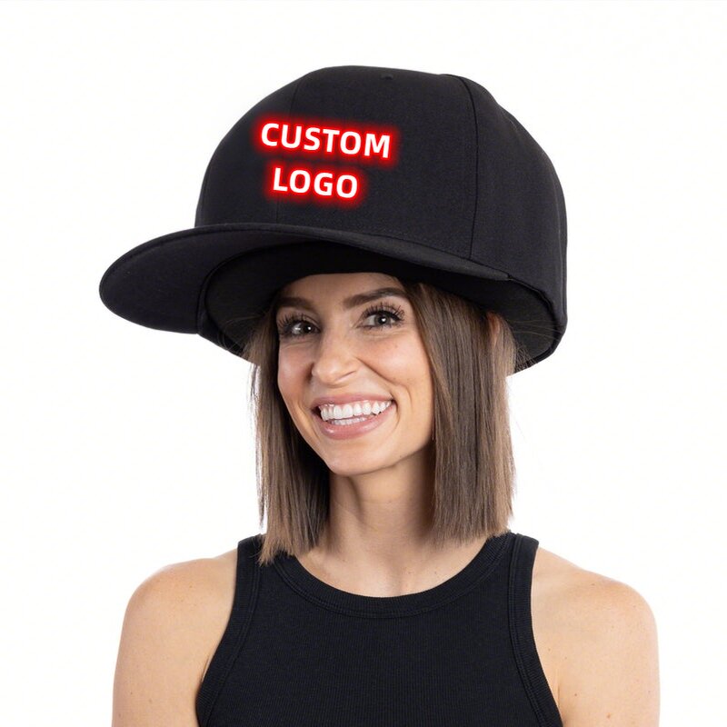 Oversize Snapback Cap Manufacturer - Blank 6 Panels Huge 100% Polyester Embroidered