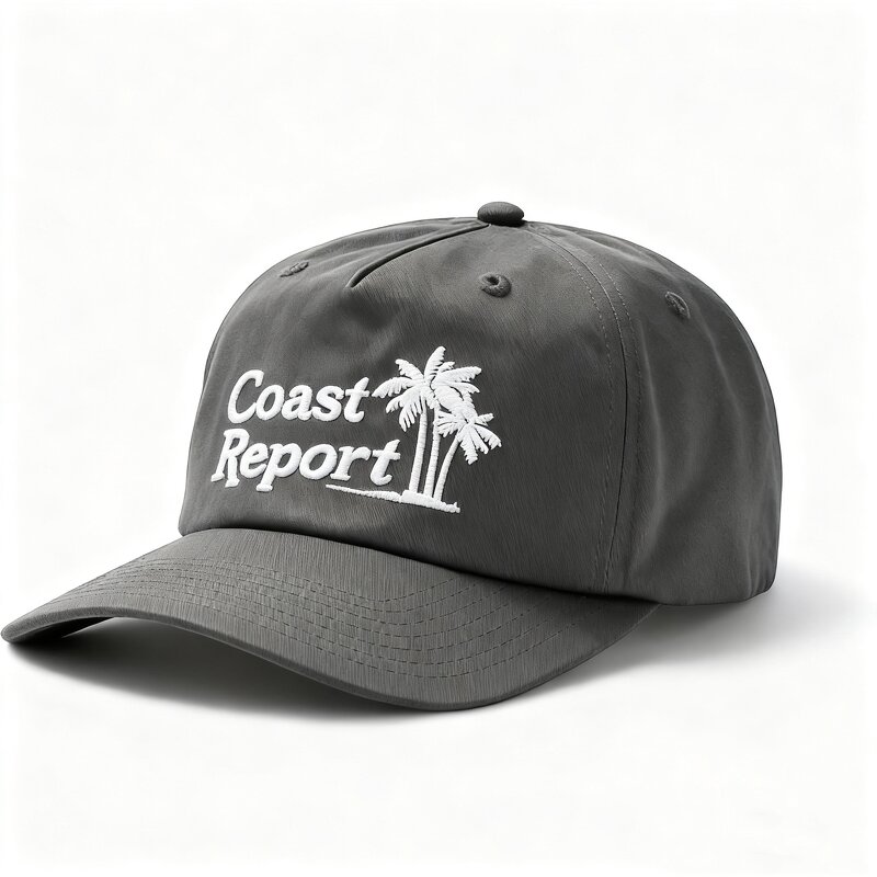 Dad Hats Supplier - Ethnic 5 Panel Unisex 100% Cotton 3D Embroidery