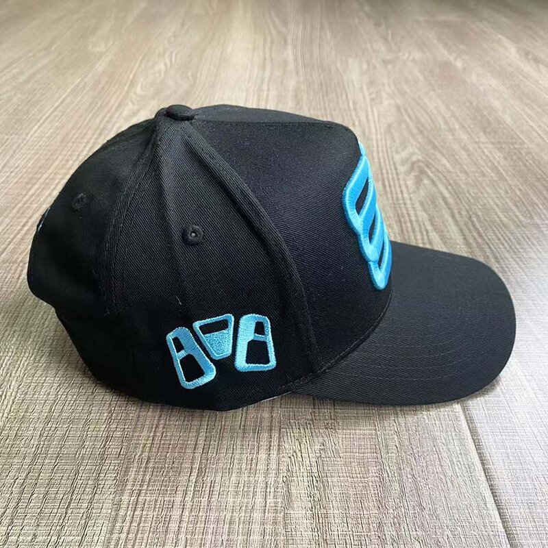 Polyester Baseball Cap Supplier - 5-Panel 3D Embroidery Logo Patch Curved Brim