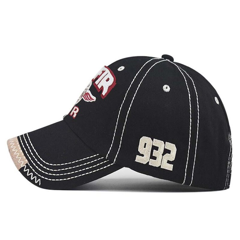 Vintage Distressed Baseball Cap Factory - Polyester Curved Bill Dad Hat Metal Adjustable