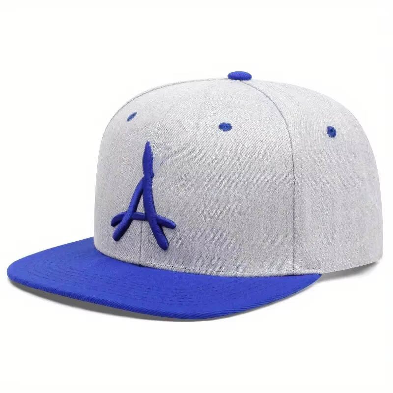 Metallic Baseball Hat Factory - Unisex Custom Sports Flat Brim Snapback Gold