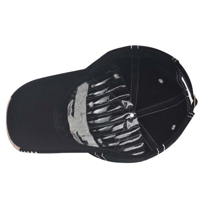 Vintage Distressed Baseball Cap Factory - Polyester Curved Bill Dad Hat Metal Adjustable