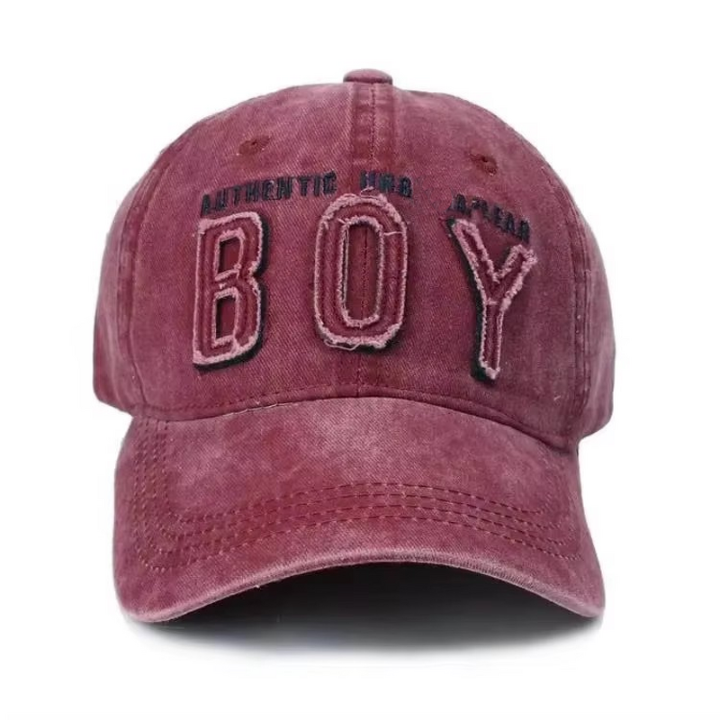 Vintage Baseball Cap Supplier - Custom Washed Materials Adjustable Embroidery Letters