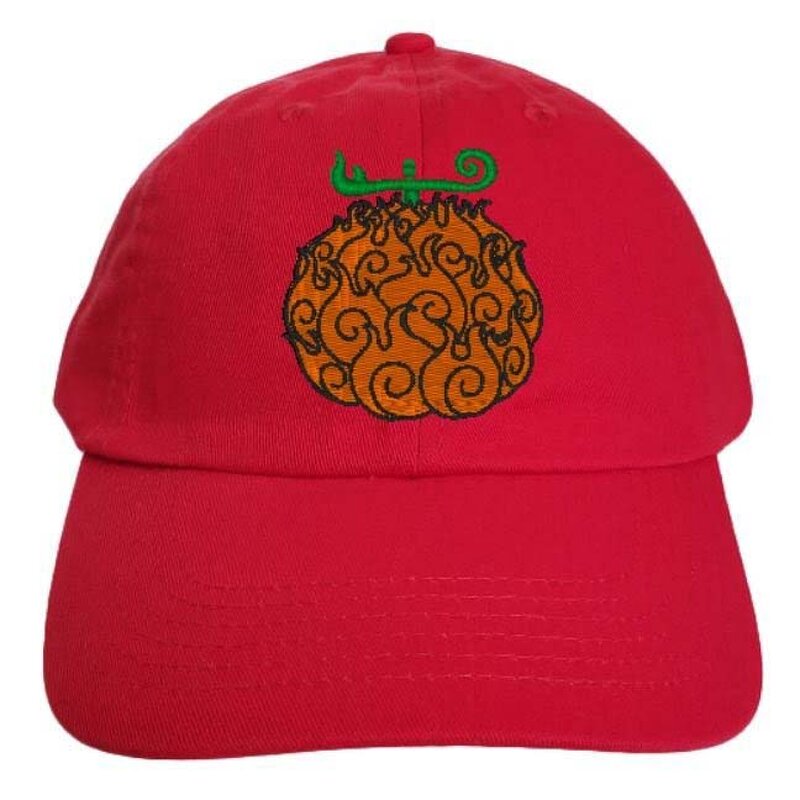 Fruit Flame Embroidery Hat Supplier - Unisex Soft Cotton Dad Hat Sporty