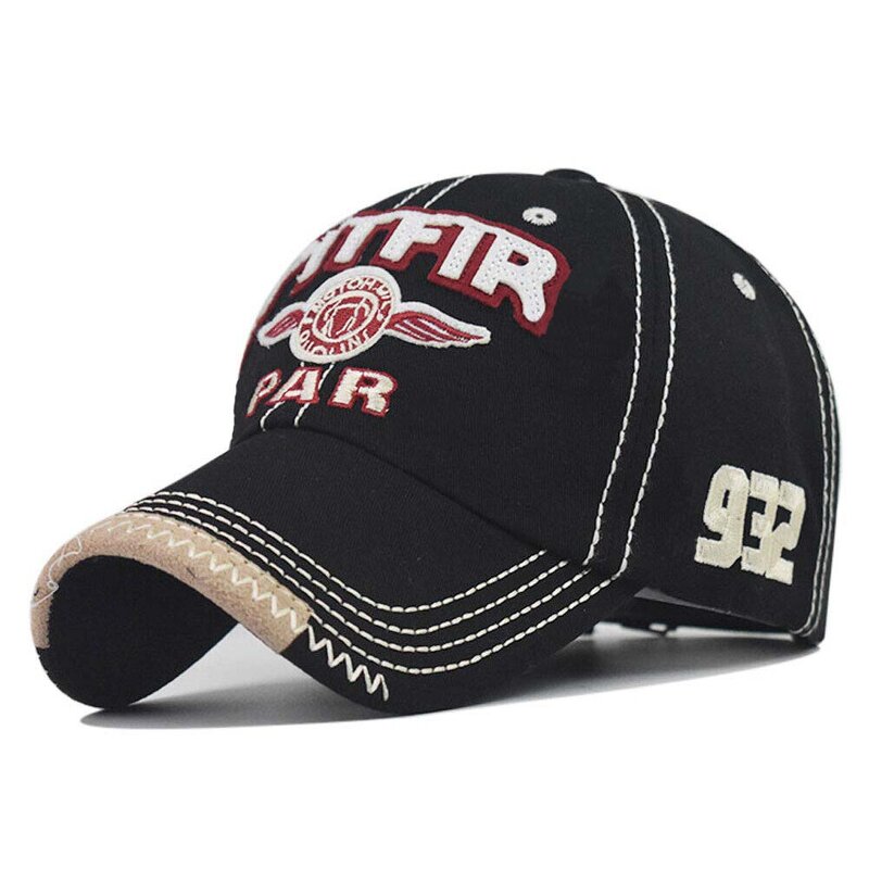 Vintage Distressed Baseball Cap Factory - Polyester Curved Bill Dad Hat Metal Adjustable