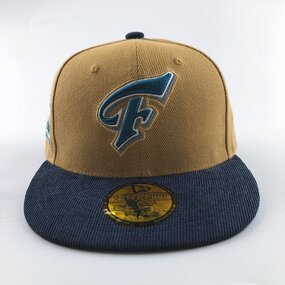 Corduroy Sports Cap Manufacturer - Custom Contrast Color 6 Panel Close Back