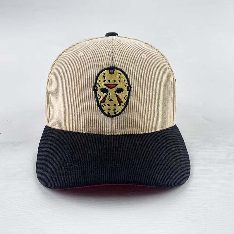 Vintage Corduroy Baseball Cap Supplier - 3D Embroidered Logo Curved Brim Wholesale