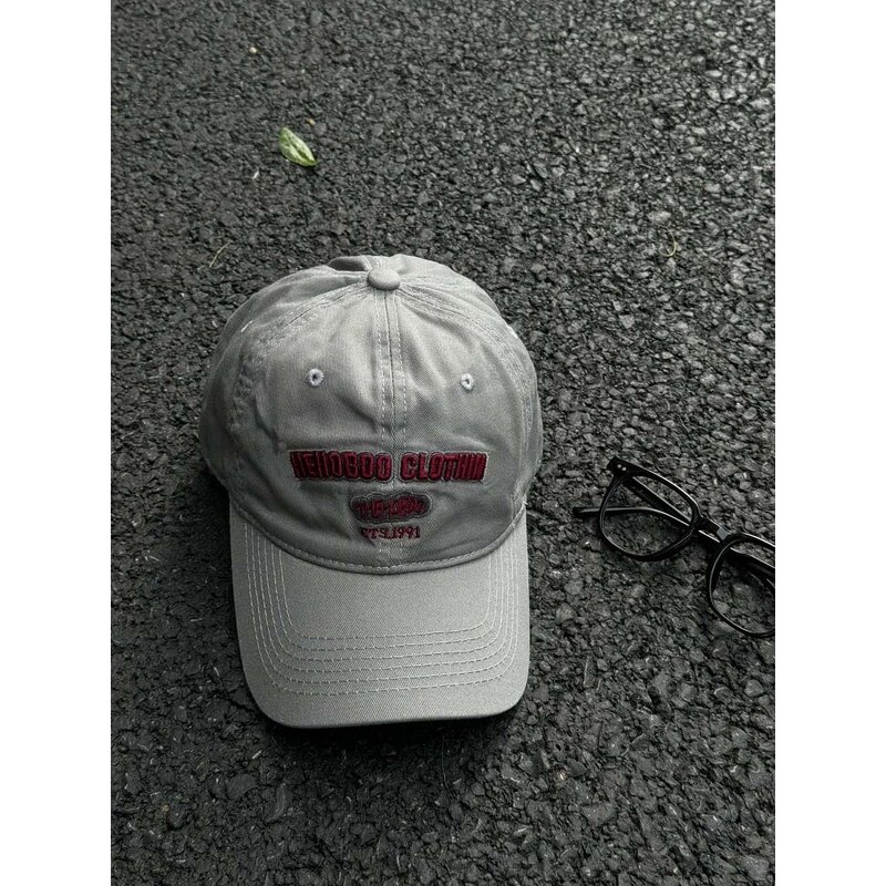Cotton Baseball Cap Factory - 6-Panel Unisex Dad Hat Vintage 3D Embroidery