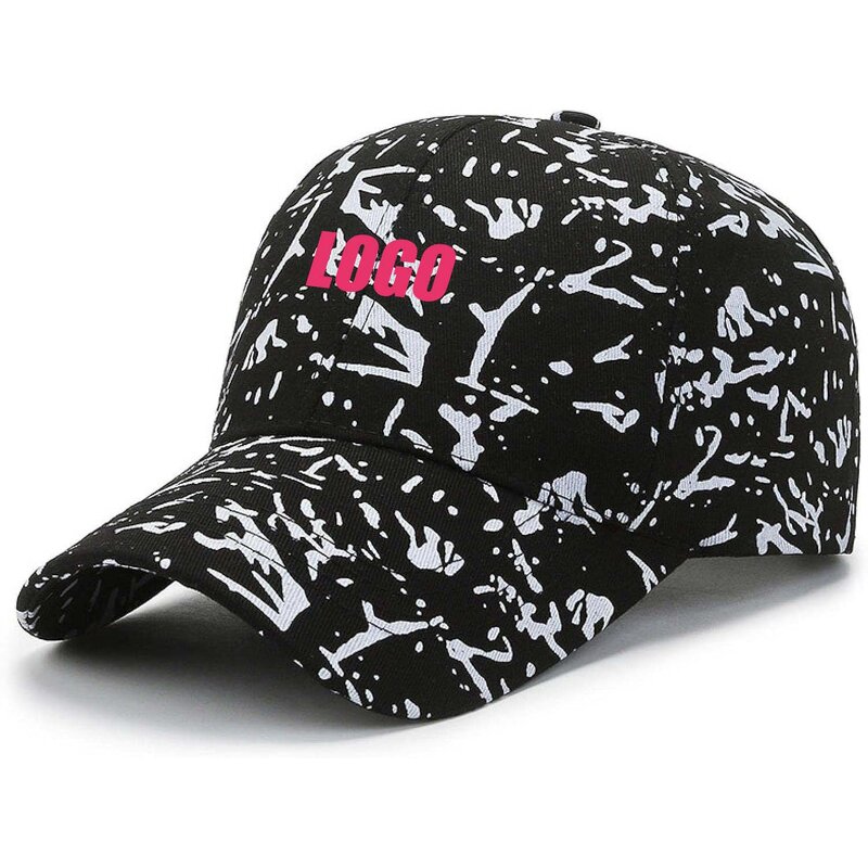 Sports Baseball Cap Manufacturer - Unisex 100% Polyester Custom Printed Street Style