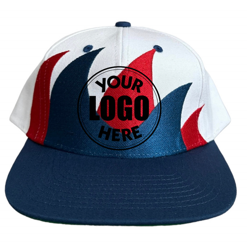 Splash Snapback Cap Manufacturer - Large Space Embroidery Custom 6 Panels Sports