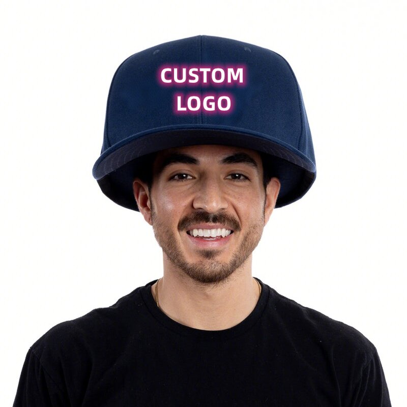 Oversize Snapback Cap Manufacturer - Blank 6 Panels Huge 100% Polyester Embroidered