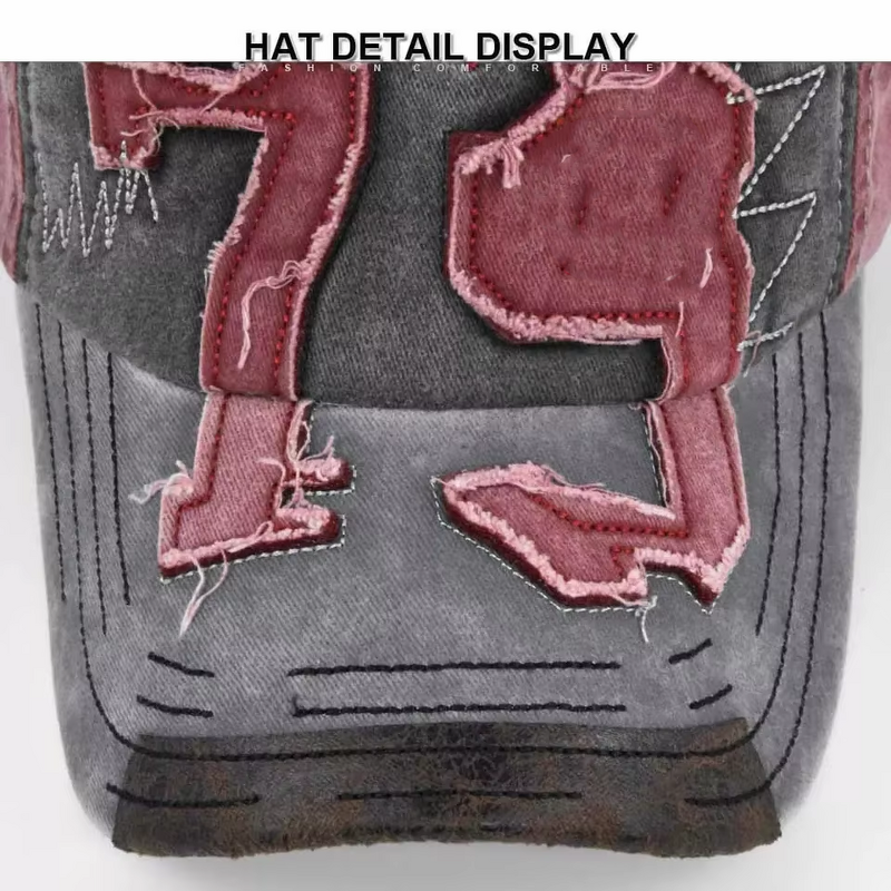 Soft Crown Baseball Cap Supplier - Vintage Unstructured Washed Distressed Style