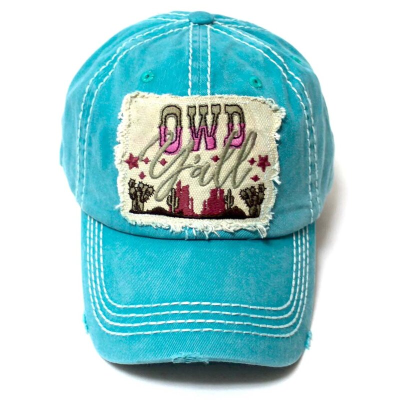 Vintage Dad Hats Manufacturer - 6-Panel Distressed Fashion Cotton Letter Pattern