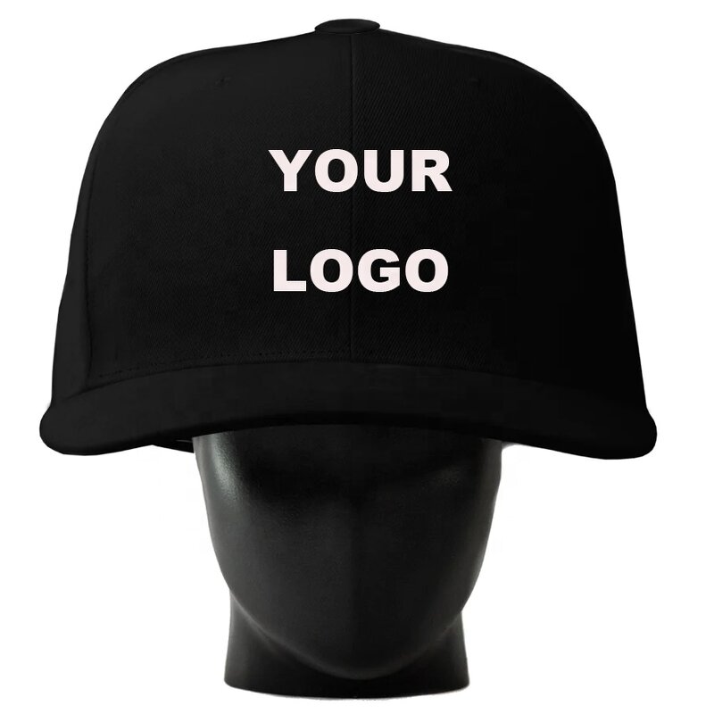 Mens Hip Hop Sports Caps Manufacturer - 6 Panel Big Gorras Giant Custom Flat Brim