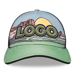 Classic Trucker Hat Manufacturer - 5 Panel Frame Custom Embroidery Patches Mesh