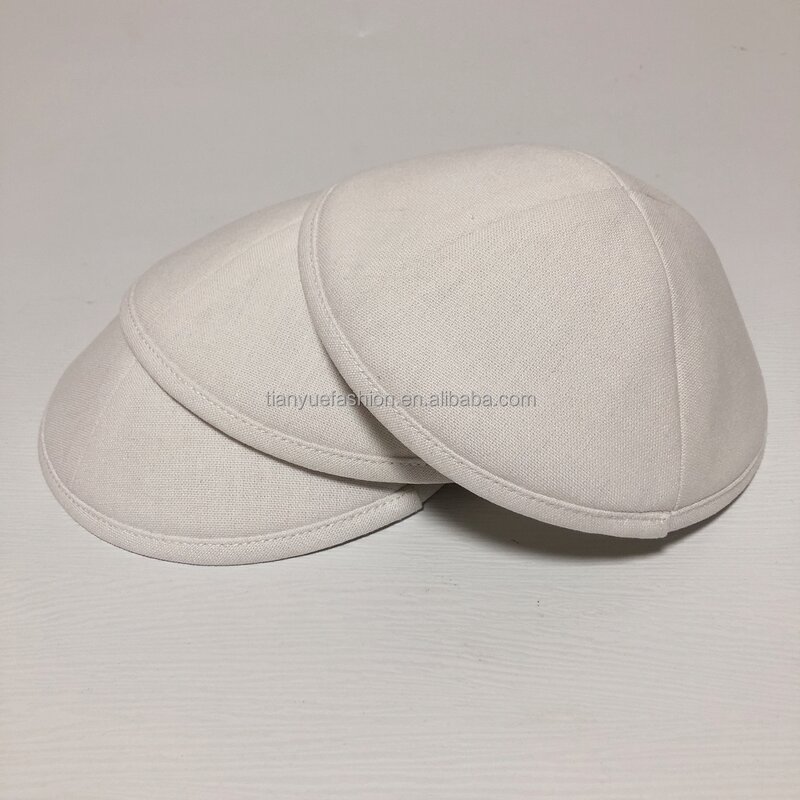 Linen Kippah Manufacturer - Custom Printed Jewish Hat Challah Cover