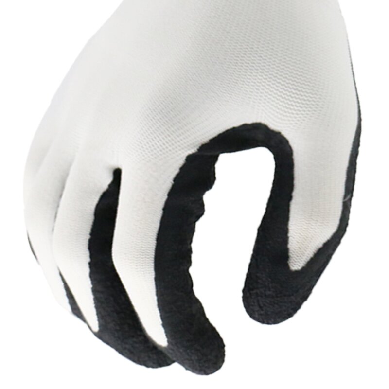 Latex Crinkle Safety Gloves Supplier - MaxiPact Polyester