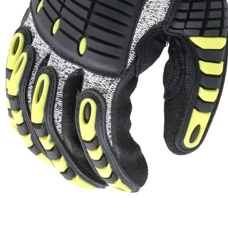 Level 5 Impact Gloves Supplier - MaxiPact Sandy Nitrile HPPE