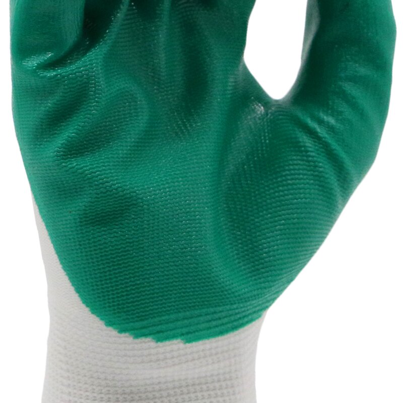 13 Gauge Green Gloves Manufacturer - MaxiPact Heavy Duty