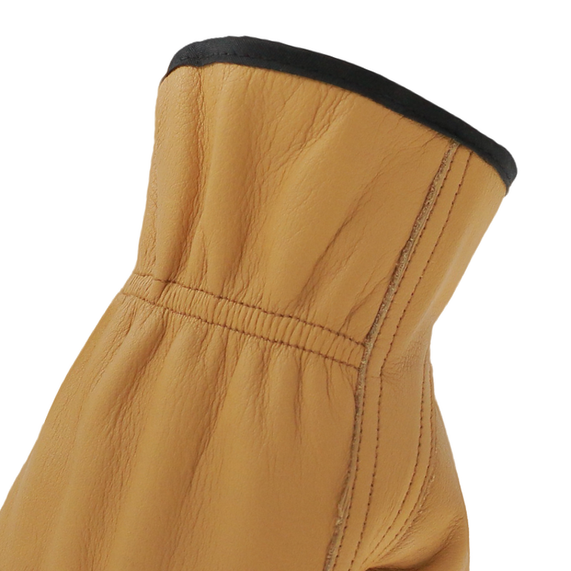Cow Grain Leather Gloves Manufacturer - MaxiPact Durable Full
