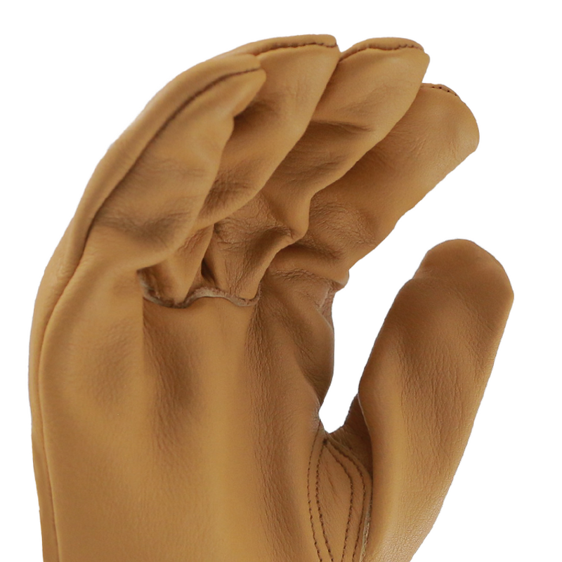 Cow Grain Leather Gloves Manufacturer - MaxiPact Durable Full