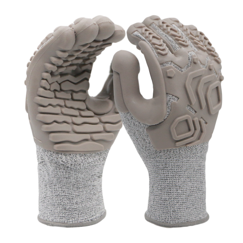 HPPE TPE Safety Gloves Manufacturer - MaxiPact Non-Slip Anti-Vibration