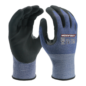 Nitrile Work Gloves Supplier - MaxiPact 13 Gauge Blue Liner