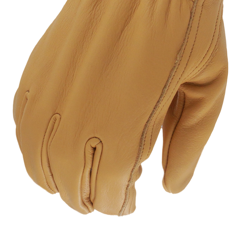 Cow Grain Leather Gloves Manufacturer - MaxiPact Durable Full