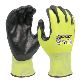 Anti-Cut Palm Glove Supplier - MaxiPact A7 Yellow Safety