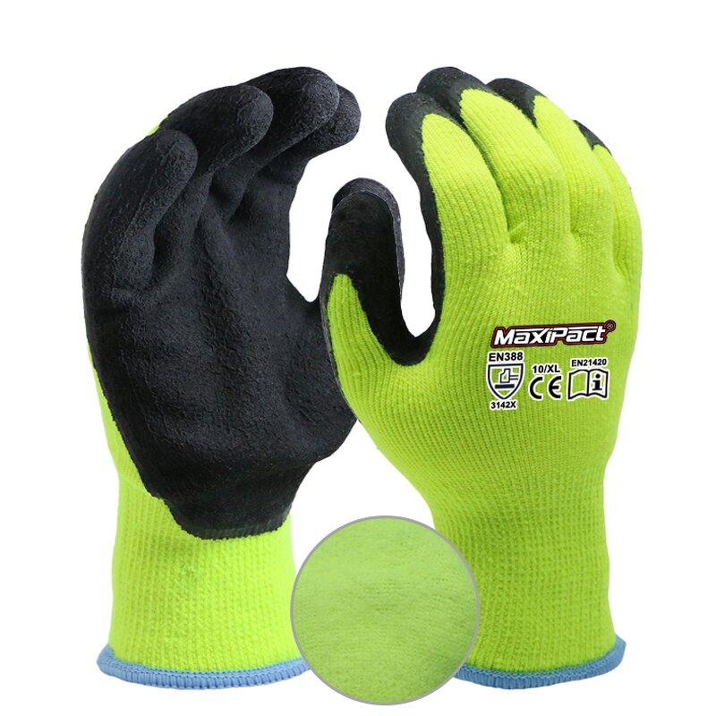 Latex Coated Thermal Gloves Supplier - MaxiPact Durable China