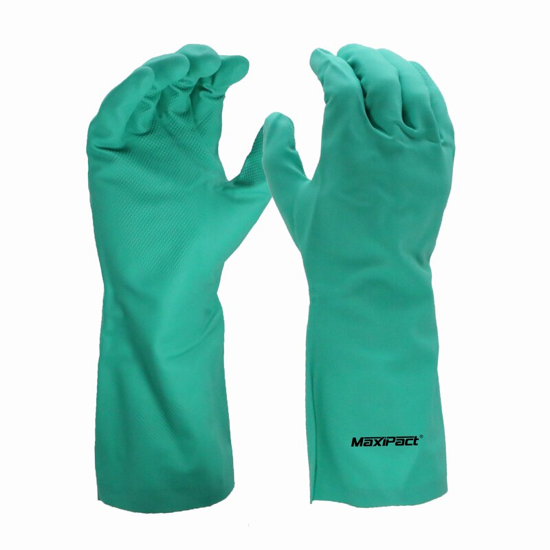 Long Sleeve Nitrile Gloves Supplier - MaxiPact Chemical-resistant