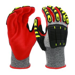 TPR Nitrile Gloves Manufacturer - MaxiPact with Thumb Crotch