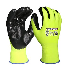 Safety Garden Gloves Manufacturer - MaxiPact Breathable Coated