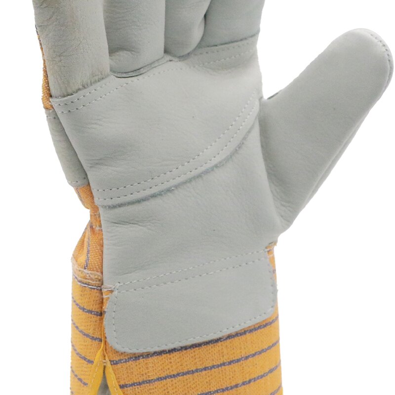 Cow Grain Work Gloves Supplier - MaxiPact 10.5inch Patch Palm