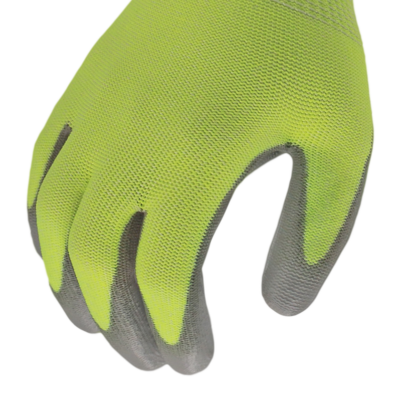 EN388 Safety Work Glove Manufacturer - MaxiPact 13G Grey PU