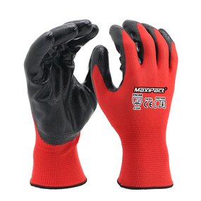 Nitrile Smooth Coated Gloves Manufacturer - MaxiPact 13G Anti-slip
