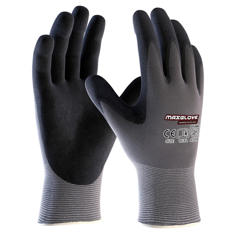 Nitrile Heavy Duty Gloves Supplier - MaxiPact Wholesale Hand
