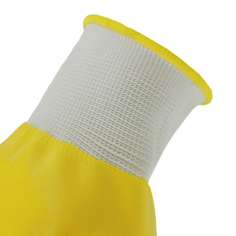 Yellow Nitrile Safety Gloves Supplier - MaxiPact Waterproof