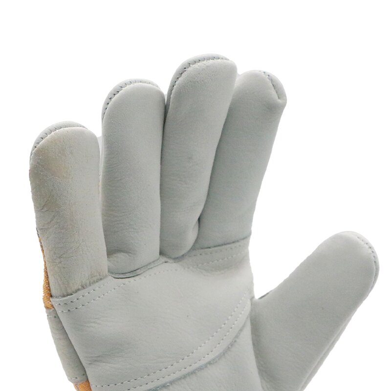 Cow Grain Work Gloves Supplier - MaxiPact 10.5inch Patch Palm