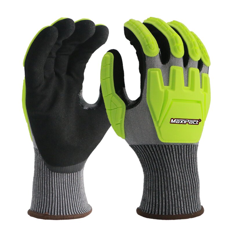Light Duty Work Gloves Manufacturer - MaxiPact Nitrile TPR