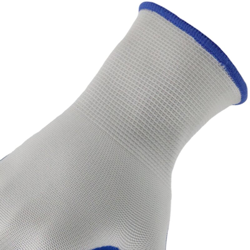 Blue Nitrile Safety Gloves Supplier - MaxiPact 13G Construction