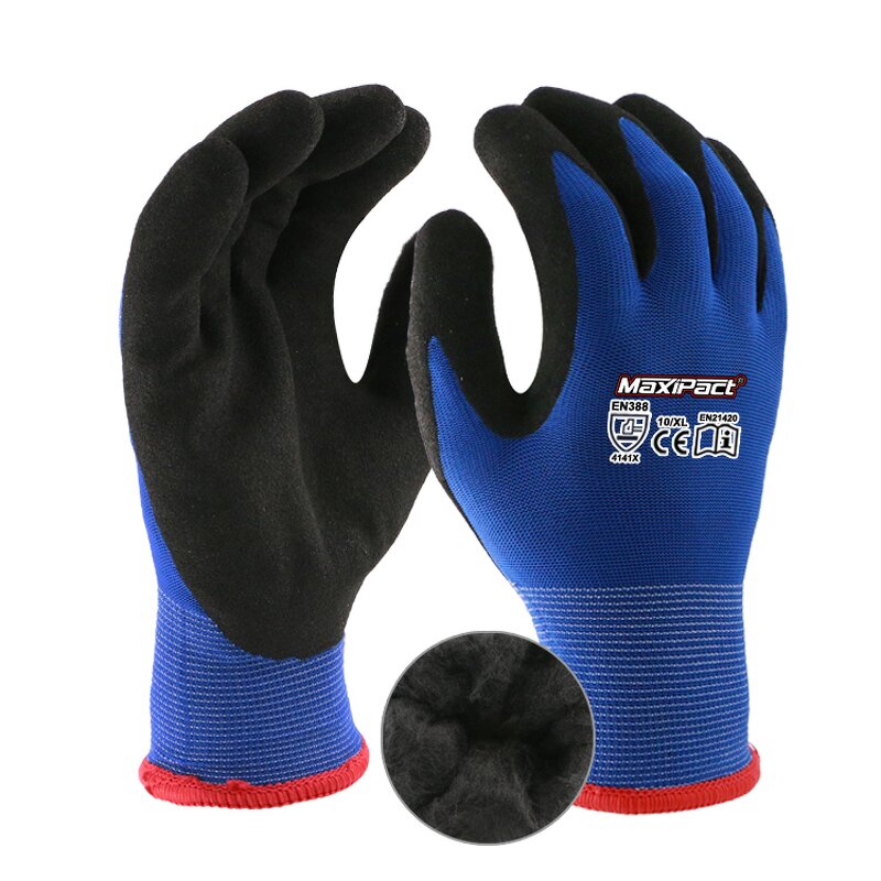 Winter Thermal Safety Gloves Manufacturer - MaxiPact EN388