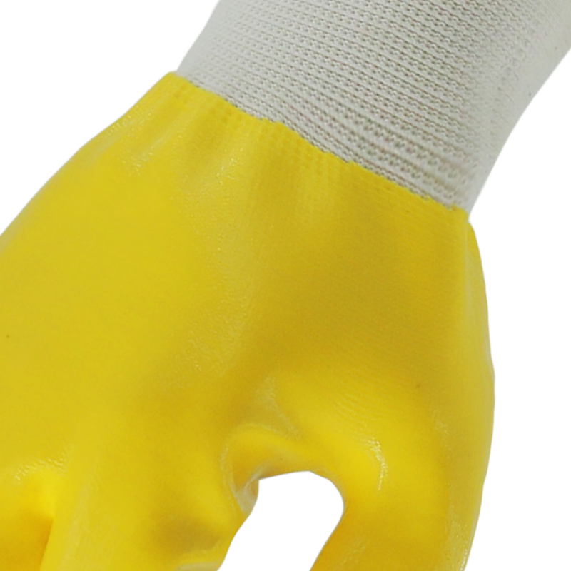 Yellow Nitrile Safety Gloves Supplier - MaxiPact Waterproof