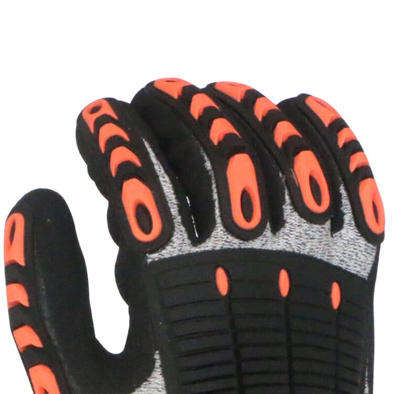 Impact Resistant Gloves Supplier - MaxiPact TPR Palm Nitrile
