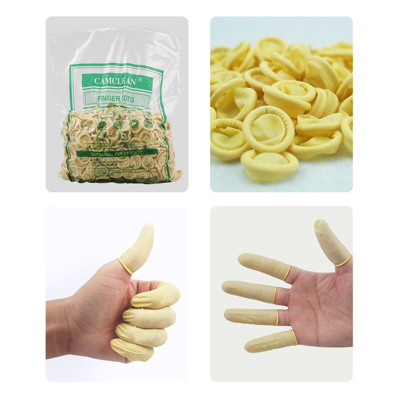 Custom Finger Cots Manufacturer - Multiple Colors Rolled Edge Superior Comfort