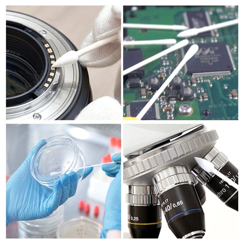 Cleanroom Cotton Swab Supplier - Sterile Supplies Medical Devices Laboratory Consumables