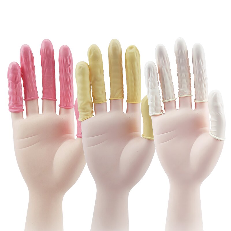 Custom Finger Cots Manufacturer - Multiple Colors Rolled Edge Superior Comfort