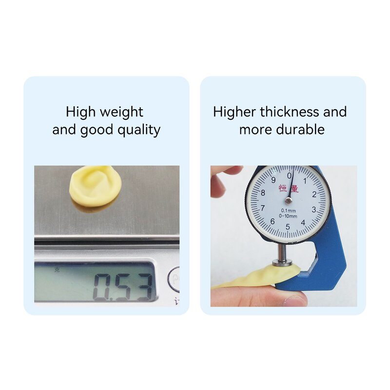 Cleanroom Finger Cots Factory - Disposable White Antistatic Esd Latex Factory Direct